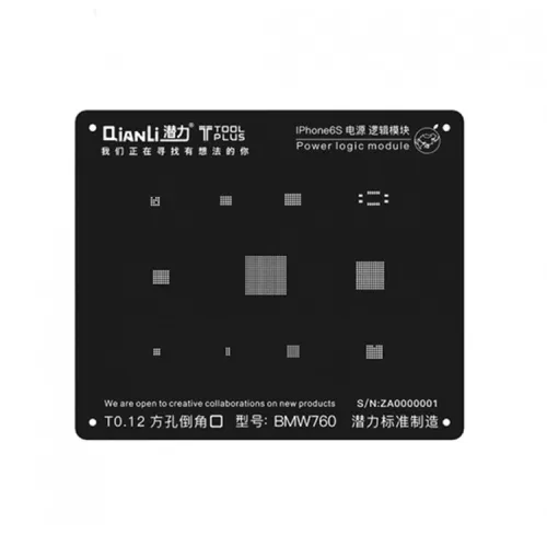 BGA sito Qianli ToolPlus 3D iBlack Power Logic modul za iPhone 6S BMW760.