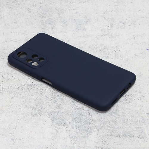 Futrola - maska Teracell Giulietta za Xiaomi Redmi Note 11T 5G/Poco M4 Pro 5G mat tamno plava.