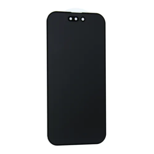 Zastitno staklo Zaštino staklo (glass) Privacy 2.5D Full glue za iPhone 14 Pro 6.1 crni.