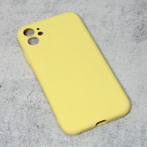 Futrola - maska Nano Silikon za iPhone 11 6.1 zuta.