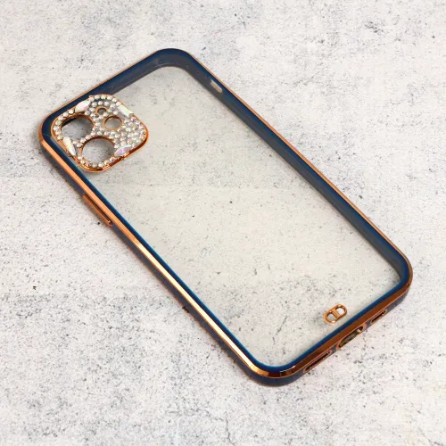 Futrola - maska Cirkon Camera za iPhone 12 6.1 tamno plava.