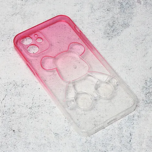 Futrola - maska Violet bear za iPhone 12 6.1 tip 3.