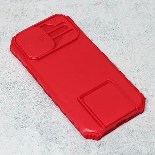 Futrola - maska Crashproof Back za iPhone 12 6.1 crvena.