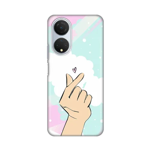 Silikonska futrola - maska print za Huawei Honor X7 Magic Love.