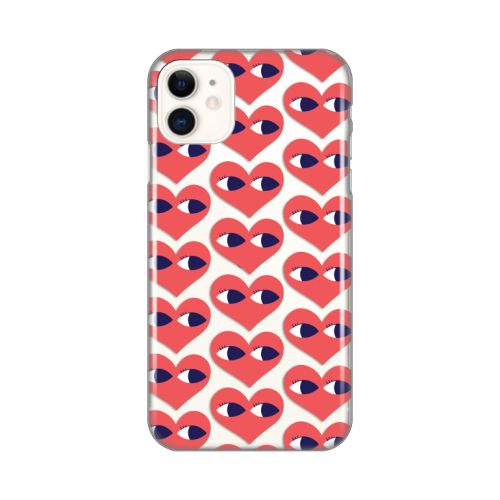 Silikonska futrola - maska print Skin za iPhone 11 6.1 Eye Heart Pattern.