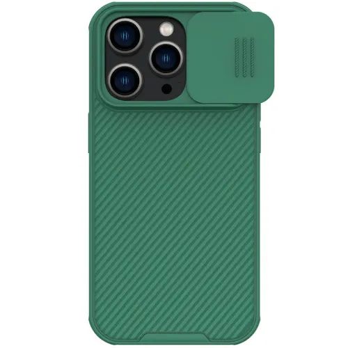 Futrola - maska Nillkin CamShield Pro za iPhone 14 Pro 6.1 zelena.
