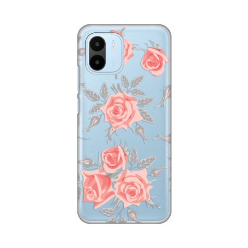 Silikonska futrola - maska print Skin za Xiaomi Redmi A1/Redmi A2 Elegant Roses.