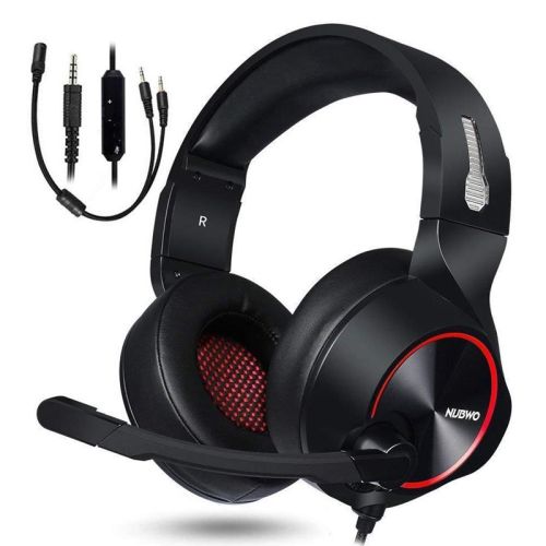 Slusalice Gaming Nubwo N11D 3.5mm crno crvene.