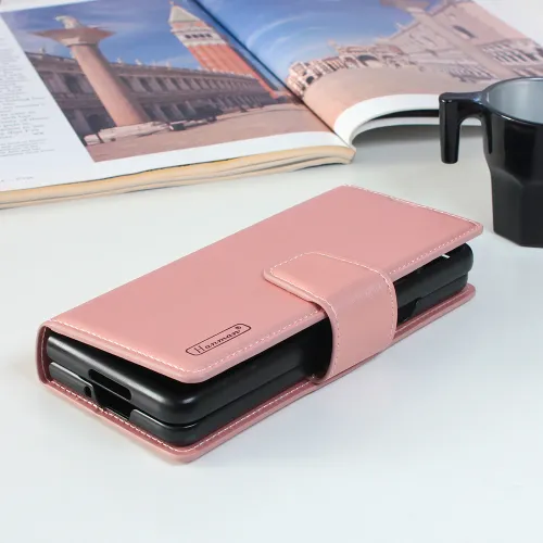 Futrola - maska Hanman Canvas Original za Samsung Galaxy Z Fold 3 5G roze.