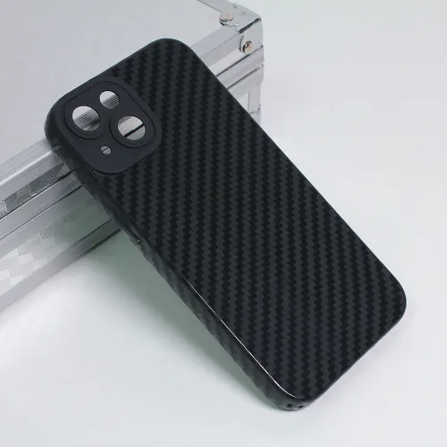 Futrola - maska Silikon Line za iPhone 14 6.1 crna.