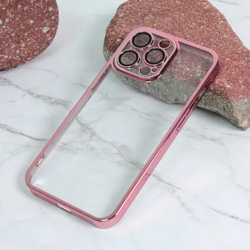 Futrola - maska Pro Color za iPhone 13 Pro 6.1 roze.
