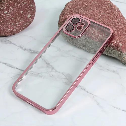 Futrola - maska Pro Color za iPhone 12 6.1 roze.