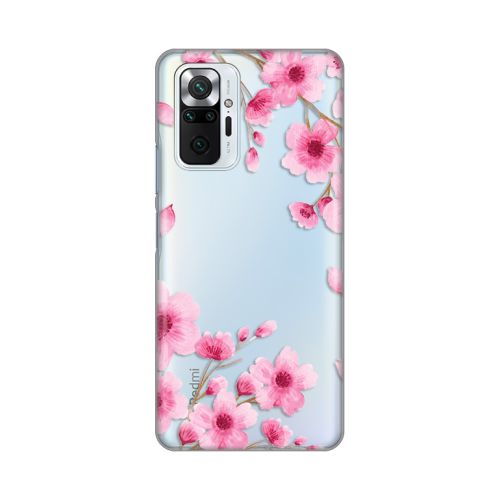 Silikonska futrola - maska print Skin za Xiaomi Redmi Note 10 Pro/Redmi Note 10 Pro Max Rose flowers.