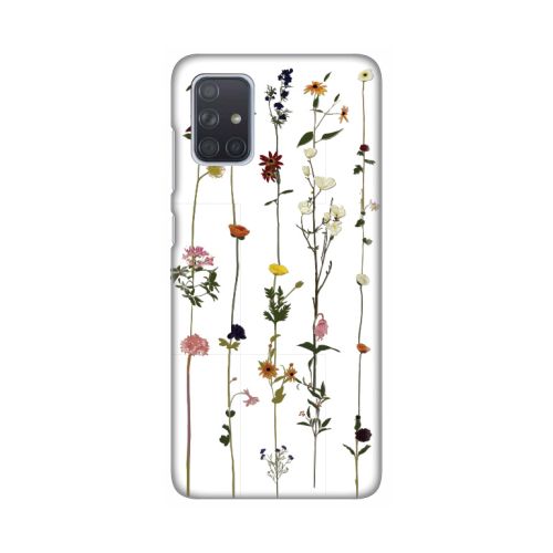 Silikonska futrola - maska print Skin za Samsung A715F Galaxy A71 Flower.