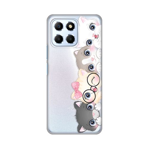 Silikonska futrola - maska print Skin za Huawei Honor X6 Cats.