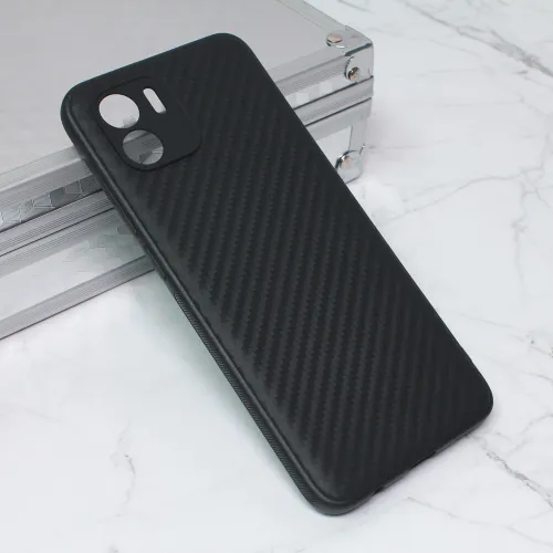 Futrola - maska Carbon fiber za Xiaomi Redmi A1/Redmi A2 crna.