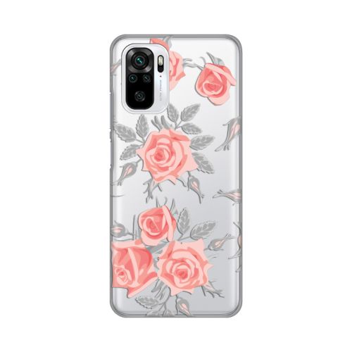 Silikonska futrola - maska print Skin za Xiaomi Redmi Note 10 4G/10s Elegant Roses.