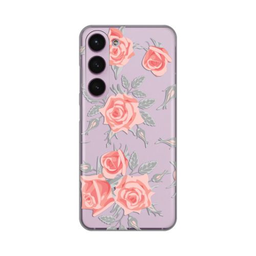 Silikonska futrola - maska print Skin za Samsung S916B Galaxy S23 Plus Elegant Roses.