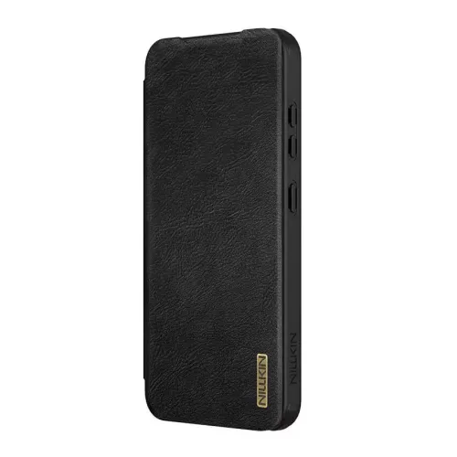 Futrola - maska Nillkin Qin Pro Leather za Samsung S936 Galaxy S25 Plus crna.