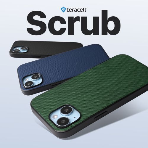 Futrola - maska Teracell Scrub za Samsung S921B Galaxy S24 tamno plava.