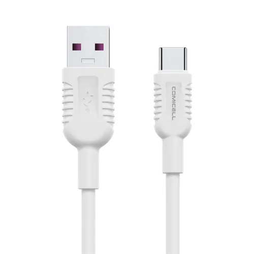USB data kabl Comicell Superior CO-BX33 Fast 50W 5A Type C 1m beli (MS).