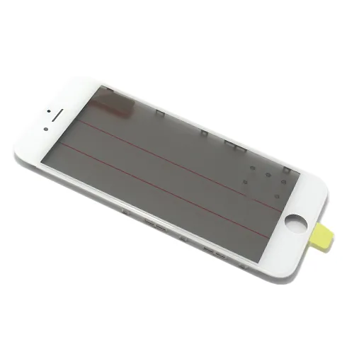 Staklo touchscreen-a za iPhone 6S sa frejmom + oca i polaroid white Original (MS).