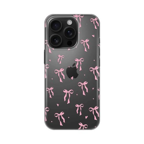 Silikonska futrola - maska print Skin za iPhone 16 Pro 6.3 Cute Bow.