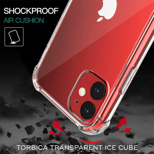 Futrola - maska Transparent ice Cube za Xiaomi Redmi Note 14 Pro Plus 5G.