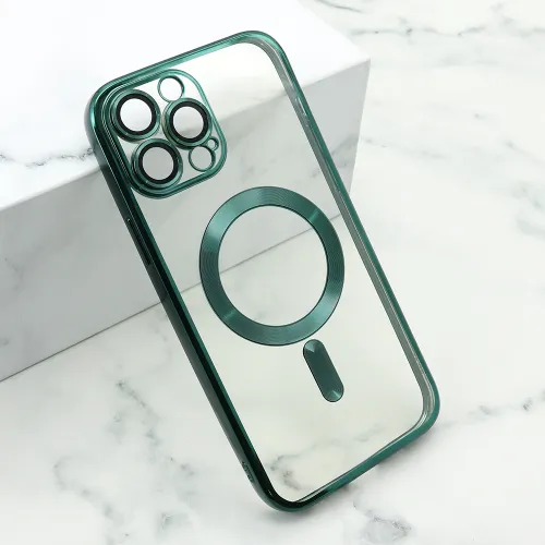 Futrola - maska CAMERA PROTECT MagSafe za iPhone 13 Pro Max (6.7) zelena (MS).