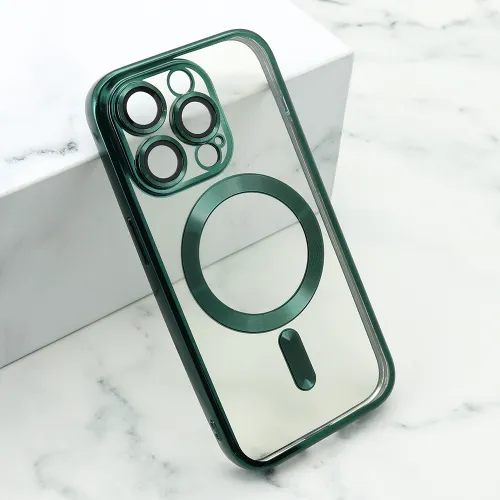 Futrola - maska CAMERA PROTECT MagSafe za iPhone 14 Pro (6.1) zelena (MS).