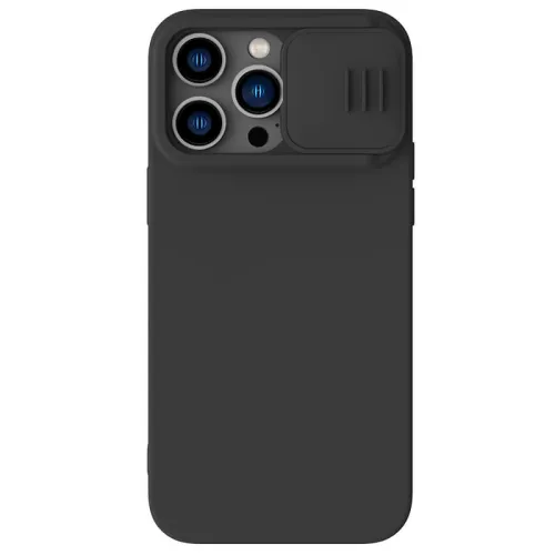 Futrola - maska Nillkin CamShield Silky za iPhone 14 Pro Max 6.7 crna.