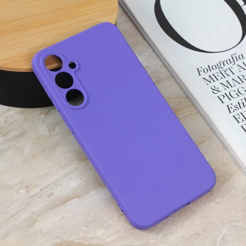 Futrola - maska Teracell Giulietta za Samsung S711 Galaxy S23 FE mat ljubicasta.