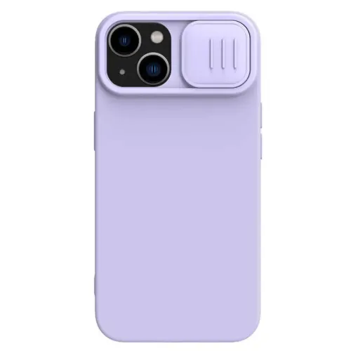 Futrola - maska Nillkin CamShield Silky za iPhone 15 Plus 6.7 ljubicasta.