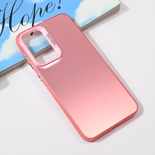 Futrola - maska providna za Samsung A566 Galaxy A56 roze.