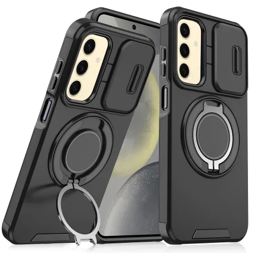 Futrola - maska CamShield Ring stand za Samsung S926B Galaxy S24 Plus crna.