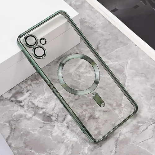 Futrola - maska Magsafe Lux za Samsung A065F Galaxy A06 zelena.