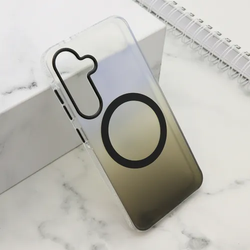 Futrola - maska FADE MagSafe za Samsung S931 Galaxy S25 5G crna (MS).