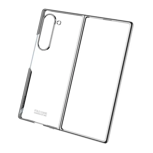Futrola - maska BORDER COLOR za Samsung Galaxy Z Fold 6 5G bela (GKK case) (MS).