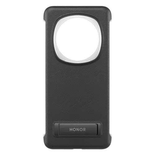 Futrola - maska sa postoljem za Huawei Honor Magic 6 Pro crna.