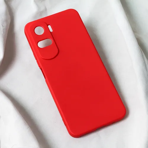 Futrola - maska Teracell Soft Velvet za Huawei Honor 90 Lite crvena.