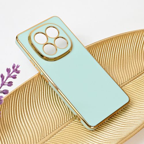 Futrola - maska Color TPU za Xiaomi Redmi Note 14 Pro Plus 5G mint.