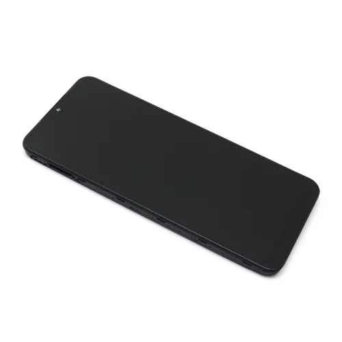 LCD ekran / displej za Samsung A226 Galaxy A22 5G + touchscreen + frame APLONG Original Material black (MS).