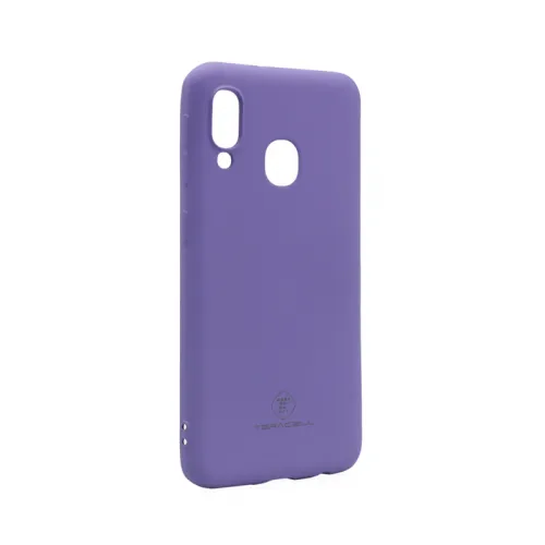 Futrola - maska Teracell Giulietta za Samsung A202 Galaxy A20E mat ljubicasta.