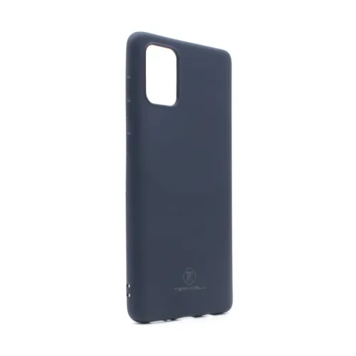 Futrola - maska Teracell Giulietta za Samsung A715F Galaxy A71 mat tamno plava.