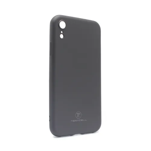 Futrola - maska Teracell Giulietta za iPhone XR mat crna.