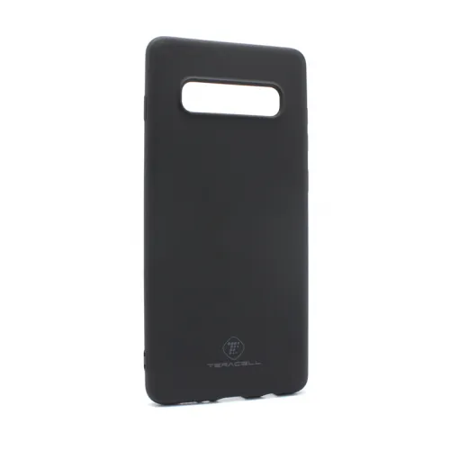 Futrola - maska Teracell Giulietta za Samsung G975 S10 Plus mat crna.