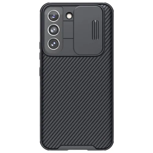 Futrola - maska Nillkin CamShield Pro za Samsung Galaxy S22 5G crna.