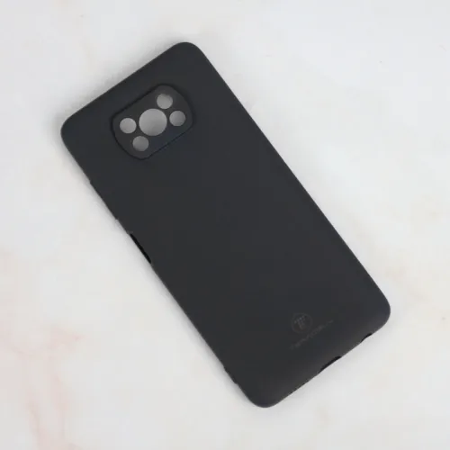 Futrola - maska Teracell Giulietta za Xiaomi Poco X3 NFC/Poco X3 Pro mat crna.