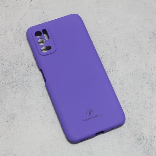 Futrola - maska Teracell Giulietta za Xiaomi Redmi Note 10 5G mat ljubicasta.