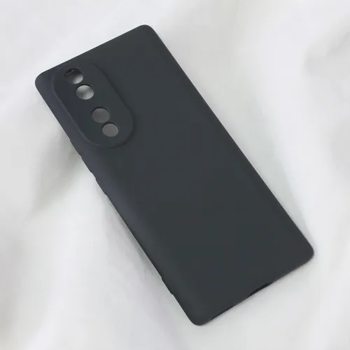 Futrola - maska Teracell Soft Velvet za Huawei Honor 70 crna.